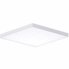 Maxim Trim 8.5" 18W LED Flush Mount 3000K - White - 57668WTWT