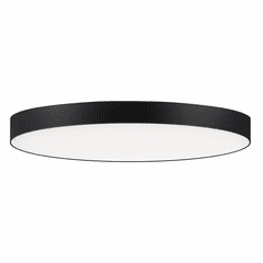 Maxim Trim 9" 18W LED Flush Mount 3000K - Black - 57663WTBK