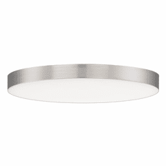 Maxim Trim 9" 18W LED Flush Mount 3000K - Satin Nickel - 57663WTSN