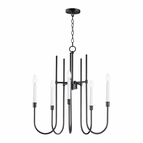 Maxim Tux 5-Light Chandelier - Black - 11285BK