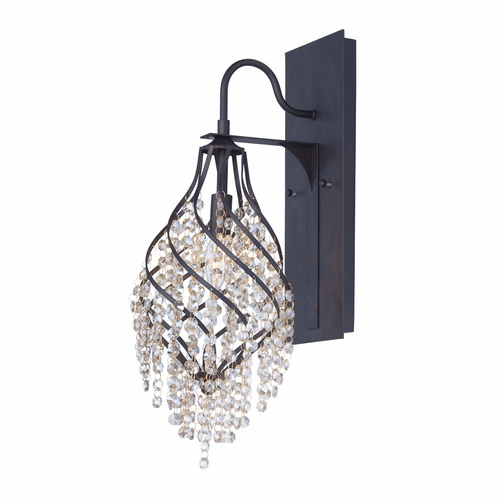 Maxim Twirl 1-LT Wall Sconce - Oil Rubbed Bronze - 22001CGOI