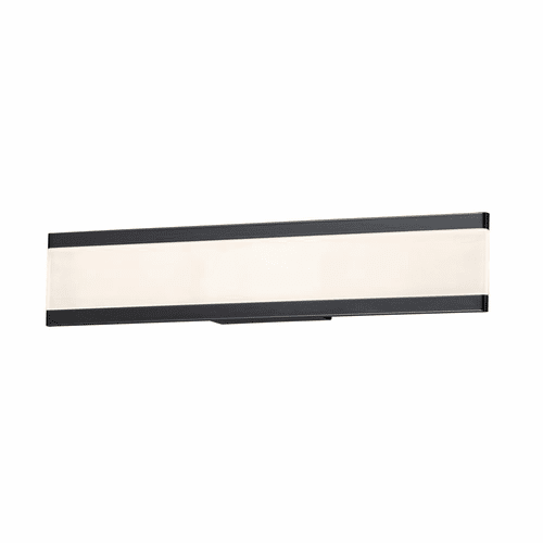 Maxim Visor 24" LED Wall Sconce - Black - 24754FTBK