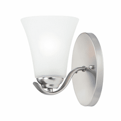 Maxim Vital 1-Light Wall Sconce - Satin Nickel - 12081FTSN