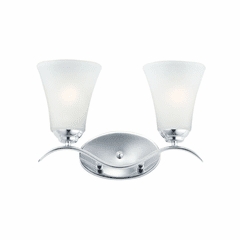 Maxim Vital 2-Light Bath Vanity - Polished Chrome - 12082FTPC Maxim Vital 2-Light Bath Vanity - Polished Chrome - 12082FTPC