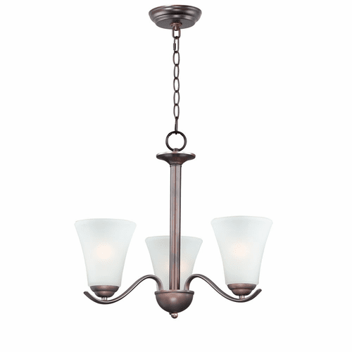 Maxim Vital 3-Light Chandelier - Oil Rubbed Bronze - 12073FTOI