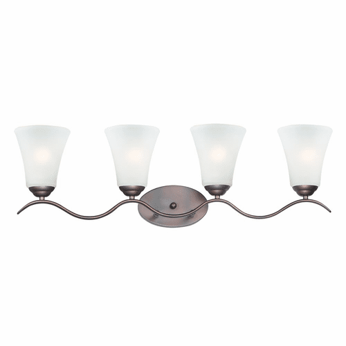 Maxim Vital 4-Light Bath Vanity - Oil Rubbed Bronze - 12084FTOI