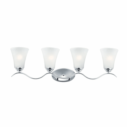 Maxim Vital 4-Light Bath Vanity - Polished Chrome - 12084FTPC