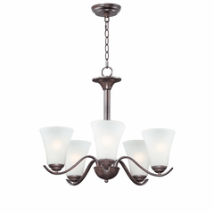 Maxim Vital 5-Light Chandelier - Oil Rubbed Bronze - 12075FTOI Maxim Vital 5-Light Chandelier - Oil Rubbed Bronze - 12075FTOI