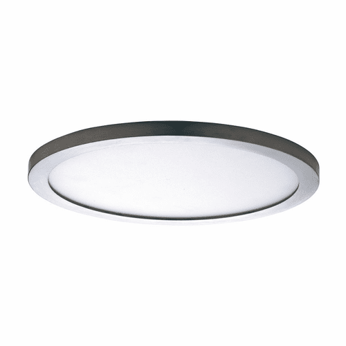 Maxim Wafer 15" 1-Light Round LED Surface Mount - Satin Nickel - 58736WTSN