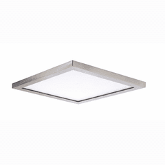 Maxim Wafer 15" Square LED Bulb Surface Mount 3000K - Satin Nickel - 58738WTSN Maxim Wafer 15" Square LED Bulb Surface Mount 3000K - Satin Nickel - 58738WTSN