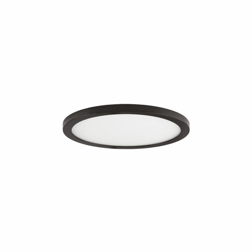 Maxim Wafer 5" 1-Light Round Outdoor LED Surface Mount - Bronze - 58710WTBZ