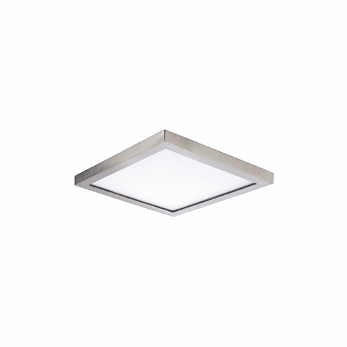 Maxim Wafer 7" Square LED Bulb Surface Mount 3000K - Satin Nickel - 58722WTSN