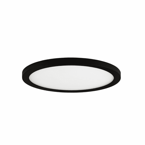 Maxim Wafer 9" Round LED Bulb Surface Mount 3000K - Black - 58714WTBK