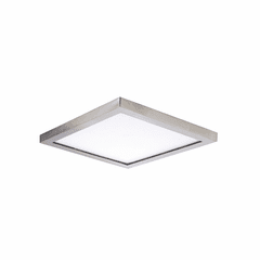 Maxim Wafer 9" Square LED Bulb Surface Mount 3000K - Satin Nickel - 58724WTSN Maxim Wafer 9" Square LED Bulb Surface Mount 3000K - Satin Nickel - 58724WTSN