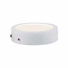 Maxim Wafer LED 7" RD Flush Mount w/Emergency Back Up - White - 57784WTWT