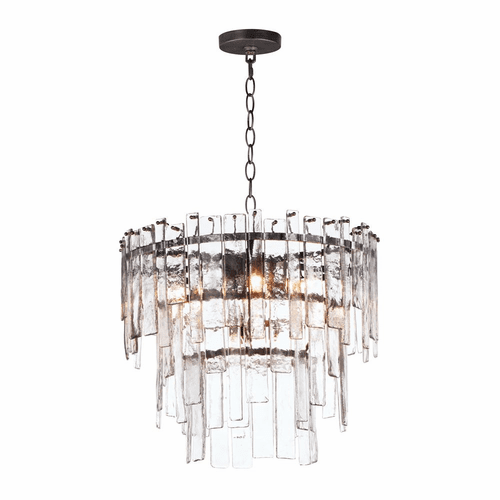 Maxim Warren 9-Light Pendant - Dark Bronze - 21835AGDBZ