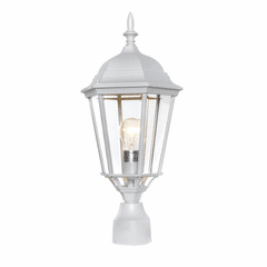 Maxim Westlake Cast 1-LT Outdoor Pole/Post Lantern - White - 1005WT Maxim Westlake Cast 1-LT Outdoor Pole/Post Lantern - White - 1005WT