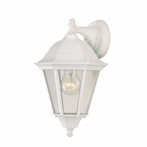 Maxim Westlake Cast 1-LT Outdoor Wall Lantern - White - 1000WT