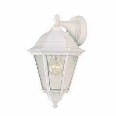 Maxim Westlake Cast 1-LT Outdoor Wall Lantern - White - 1000WT