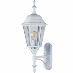 Maxim Westlake Cast 1-LT Outdoor Wall Lantern - White - 1003WT