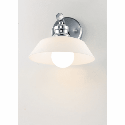 Maxim Willowbrook 1-Light Wall Sconce - Polished Chrome - 11191SWPC