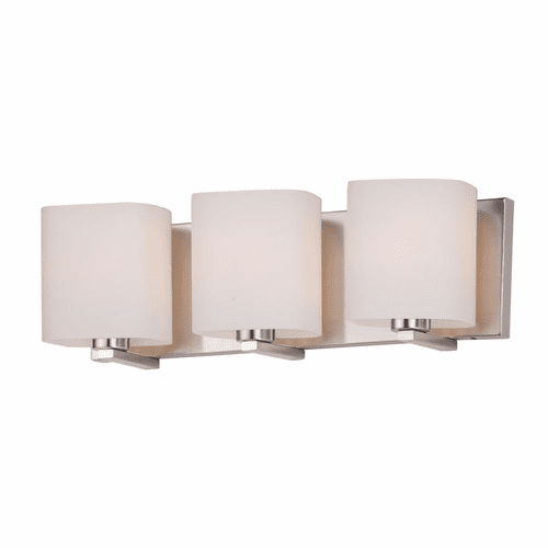 Maxim Wrap 3-LT Bath Vanity Light - Satin Nickel - 11253SWSN