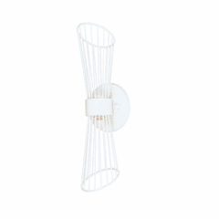 Maxim Zeta LED 2-LT Wall Sconce - Matte White - 24171MW