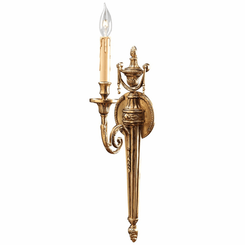 Metropolitan 1-LT Wall Sconce - Stained Gold - N9601