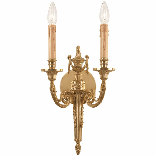 Metropolitan 2-LT Wall Sconce - French Gold - N9789