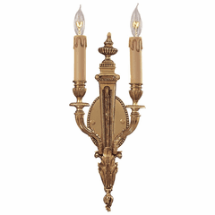 Metropolitan 2-LT Wall Sconce - Renaissance Gold - N9802