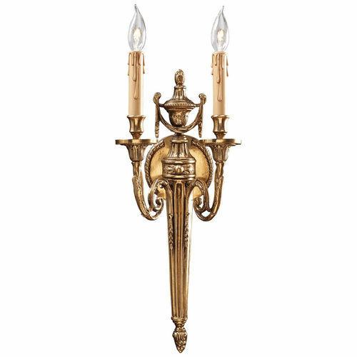 Metropolitan 2-LT Wall Sconce - Stained Gold - N9602