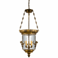 Metropolitan 3-LT Foyer Pendant - Oxide Brass - N2336-OXB