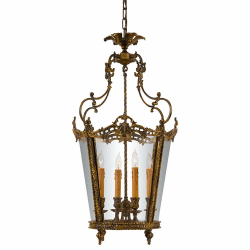 Metropolitan 4-LT Foyer Pendant - Oxide Brass - N851204-OXB