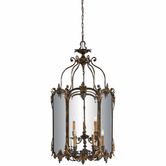 Metropolitan 9-LT Foyer Pendant - Oxide Brass - N2335-OXB