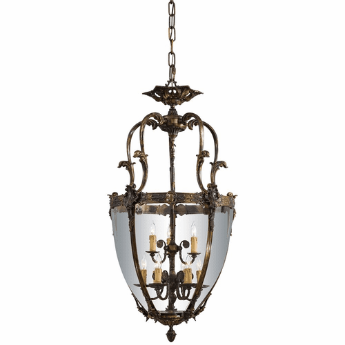 Metropolitan 9-LT Foyer Pendant - Oxide Brass - N9201