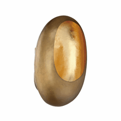 Metropolitan Ardor 1-LT Wall Sconce - Antique Brass W/ Gold Leaf - N7891-708-L