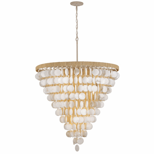 Metropolitan Aurelia's Cove 40In 15 Light Pendant - Natural White - N1919-759