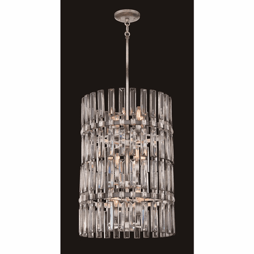 Metropolitan Belle Aurore 12-LT Pendant - Shadow Silver Leaf - N7711-700