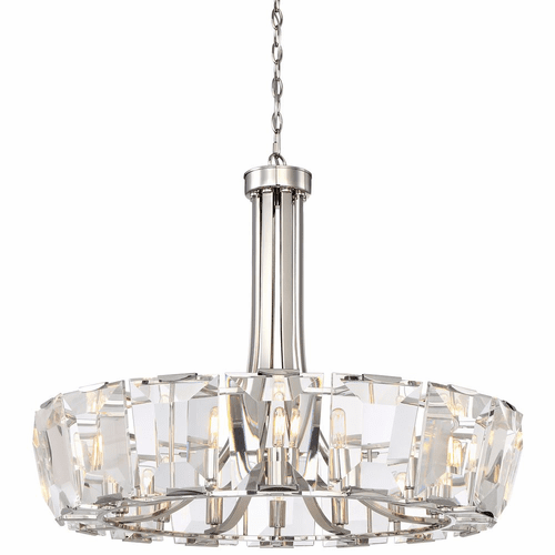 Metropolitan Castle Aurora 16-LTChandelier - Plshd Nickel - N6986-613