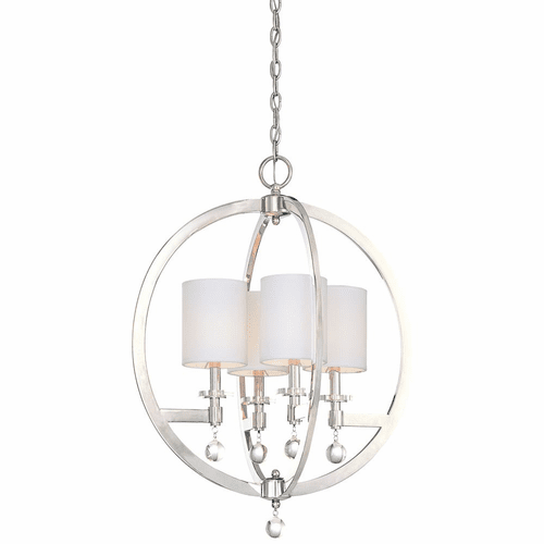 Metropolitan Chadbourne 4-LT Pendant - Polished Nickel - N6840-613