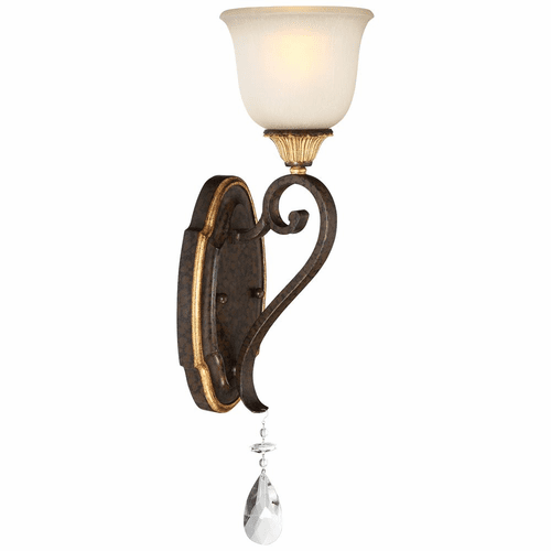Metropolitan Chateau Nobles 1-LT Bath Light - Raven Bronze - N1461-652