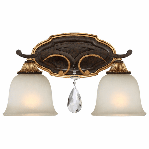 Metropolitan Chateau Nobles 2-LT Bath Light - Raven Bronze - N1462-652