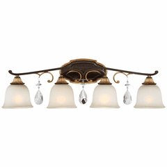 Metropolitan Chateau Nobles 4-LT Bath Light - Raven Bronze - N1464-652