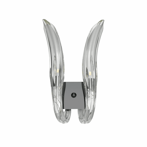Metropolitan Cisne 2 Light Wall Sconce - Polished Nickel - N9302