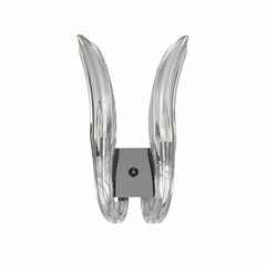 Metropolitan Cisne 2 Light Wall Sconce - Polished Nickel - N9302