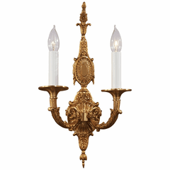 Metropolitan Collection 2-LT Wall Sconce - French Gold - N950093