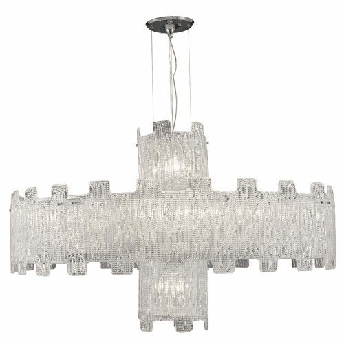 Metropolitan Collection Chandelier Handcrafted In Spain - Clear Crystal - N950081