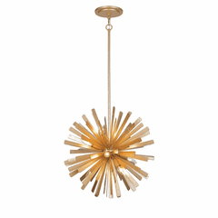 Metropolitan Confluence 12 Light Pendant - Piastra Gold - N1905-785