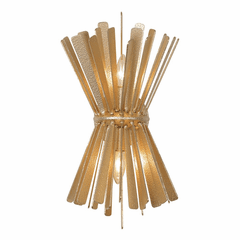 Metropolitan Confluence 2 Light Wall Sconce - Piastra Gold - N1902-785