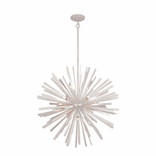 Metropolitan Confluence 34In 16 Light Pendant - Piastra White - N1908-792